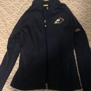 Akron universty zip up. Under Armour.